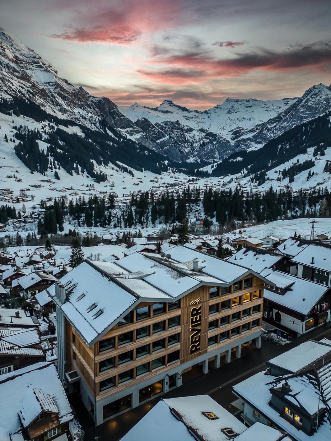 Revier Mountain Lodge Adelboden Eksteriør bilde