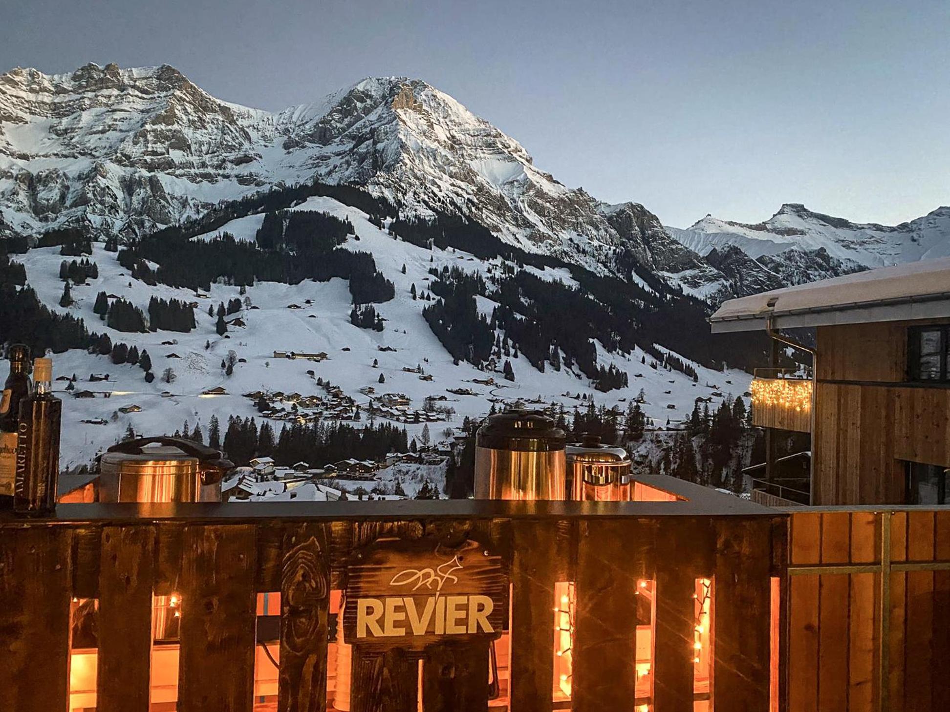 Revier Mountain Lodge Adelboden Eksteriør bilde